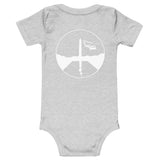 "Little Helion-1HS" Baby short sleeve one piece