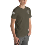 "First Heli" Short-Sleeve Unisex T-Shirt