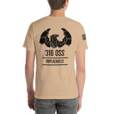 "316 OSS" Unisex t-shirt