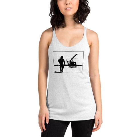 "Flight Line" Women's Racerback Tank